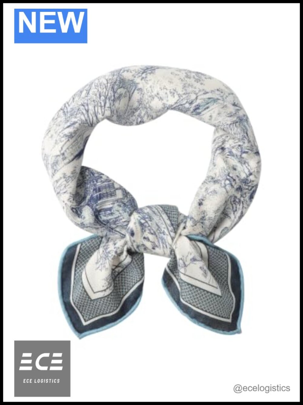 70% Wool 30% Silk Scarf Women Reversible Neck Scarf 25.5" Square